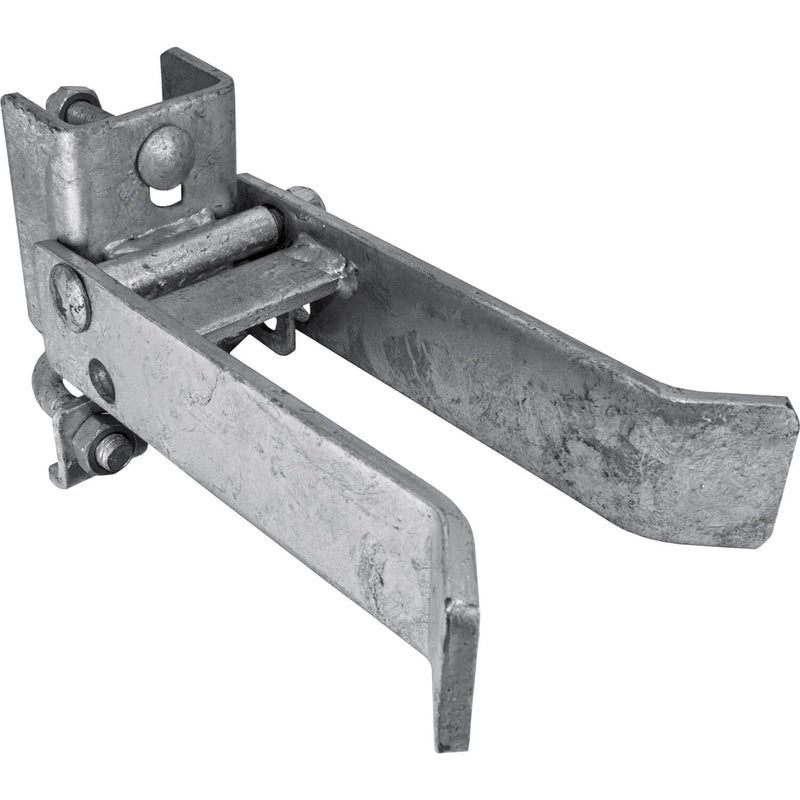 Jake Sales Commercial Single GATE Strong Arm Latch for 2-1/2" Fence Post - and 1-5/8" Thru 2" Chain Link or Round Pipe Gate Frames (Each) - Image 1